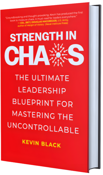 Strength in Chaos book cover by Kevin Black